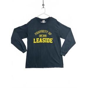 Vintage Y2K Property of Leaside Long Sleeve T-Shirt On Gildan Tag